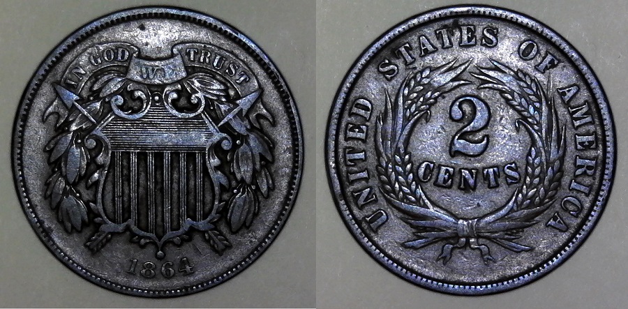 1864-Lg-Motto-2-Cent,-Grade?-Thoughts?