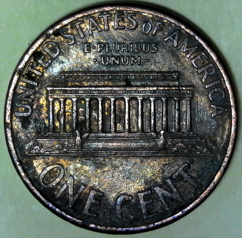 1995-Lincoln-Cent,-Die-Chip-In-Bay-1-Has-Column-Lines?
