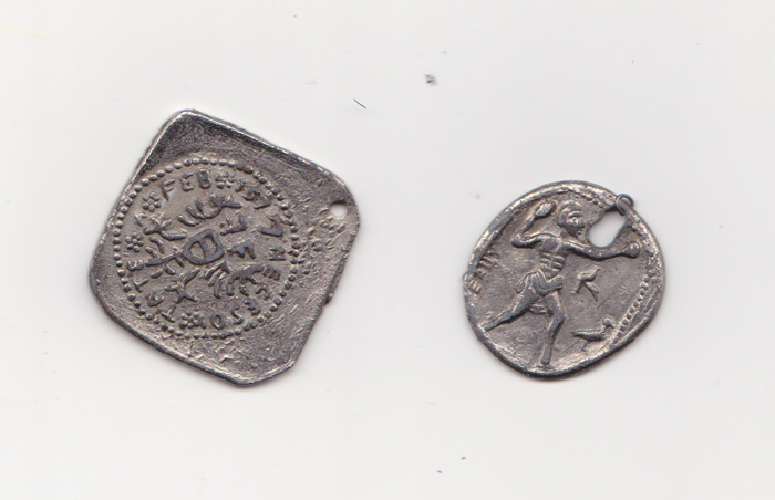 Two-Coins/Tokens?-I-Found-In-An-Old-Vicarage-In-New-Zealand-10-Years-Ago.