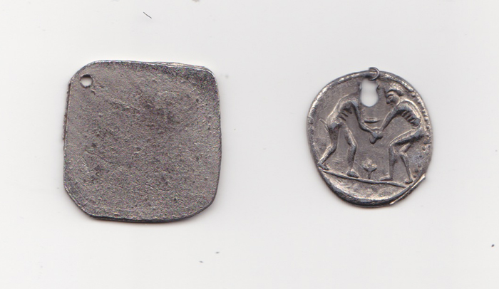 Two-Coins/Tokens?-I-Found-In-An-Old-Vicarage-In-New-Zealand-10-Years-Ago.