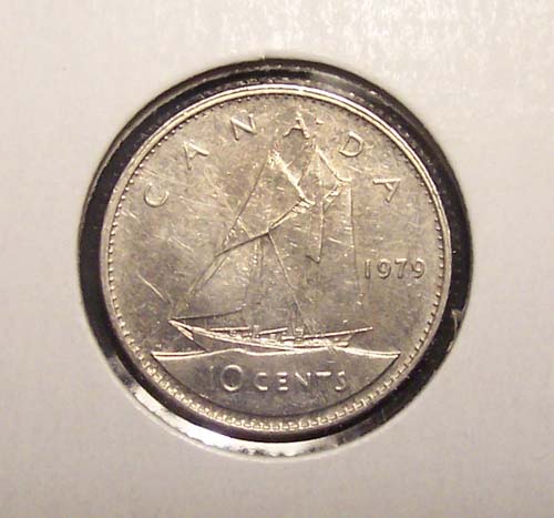 1979-Canada-Dime--Slightly-Rotated-Die
