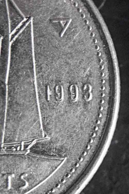1993-Dime-Deteriorated-Die?