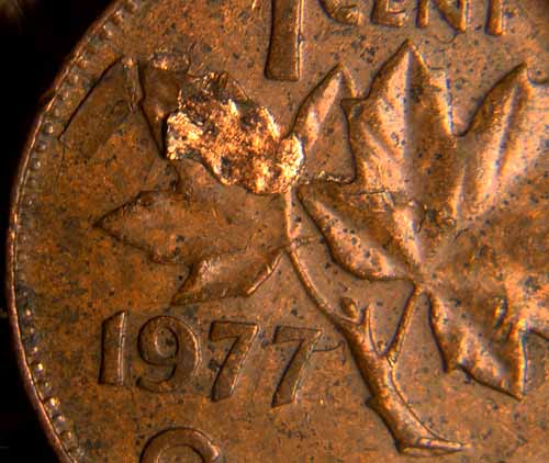 '77-Cent-W/-Lamination-Error