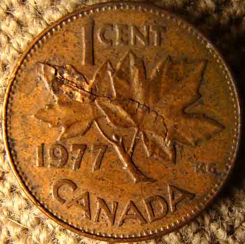 '77-Cent-W/-Lamination-Error