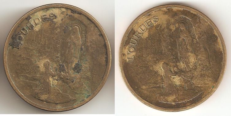 Gimmicky-3-D-Clear-Coating-On-Lourdes-1858-2008-Medal