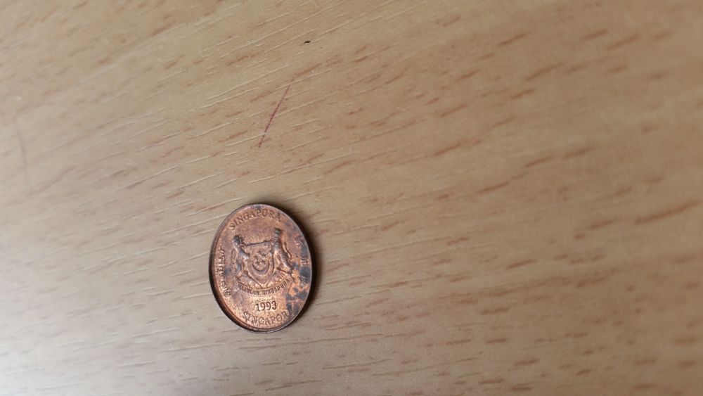 1993-Singapore-One-Cent-Coin-Error