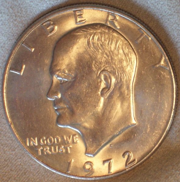 1972-D-DDR-Eisenhower-Dollar