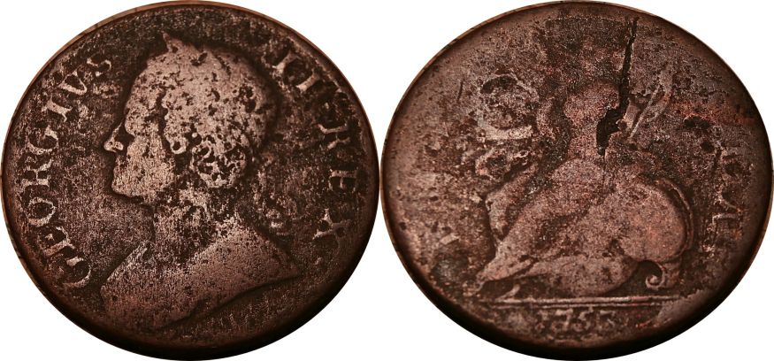 New-1753-Halfpenny..contemporary-Counterfeit?