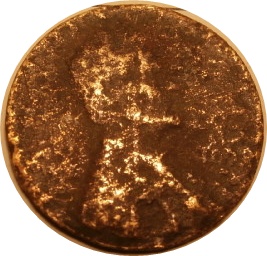 Fire-Damage-On-Lincoln-Cent?