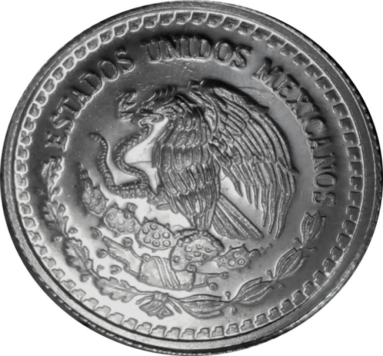 Cute-Little-Clashed-1998-1/20th-Oz.-Silver-MO-Mexico-Libertad