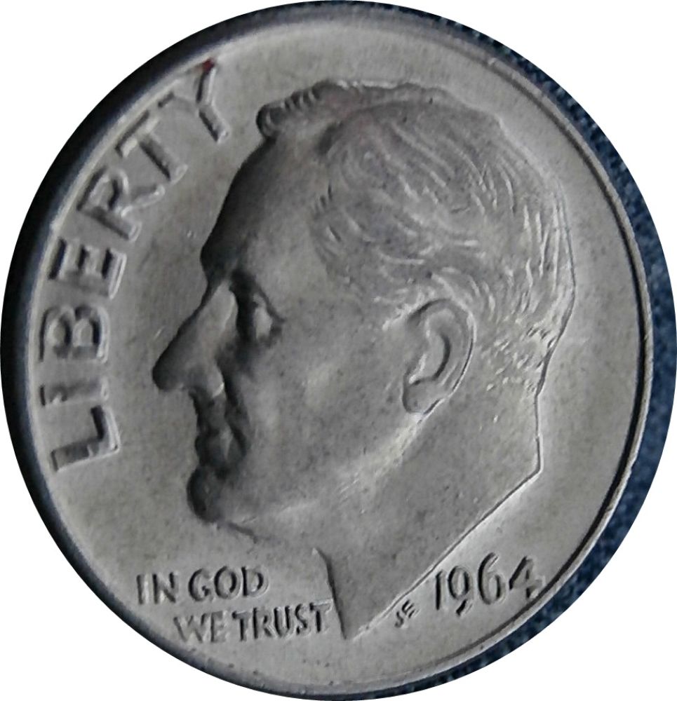 Hotter-Hot-Lips-In-A-Mini-Package---1964-Roosy-Dime:-DDO