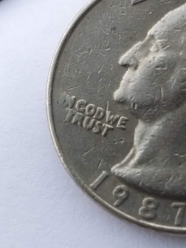 1987-P-Washington-Quarter-Error's....opinions-Wanted-Please