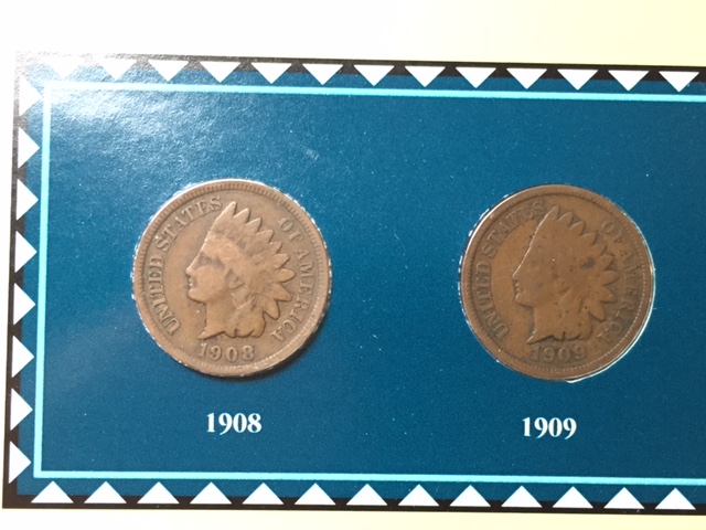 Indian-Cents-With-Stamps-Found-At-Thrift-Store