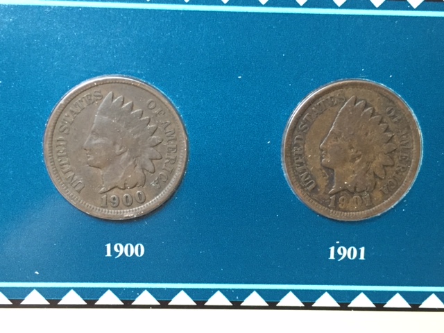 Indian-Cents-With-Stamps-Found-At-Thrift-Store