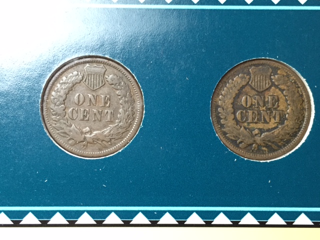 Indian-Cents-With-Stamps-Found-At-Thrift-Store
