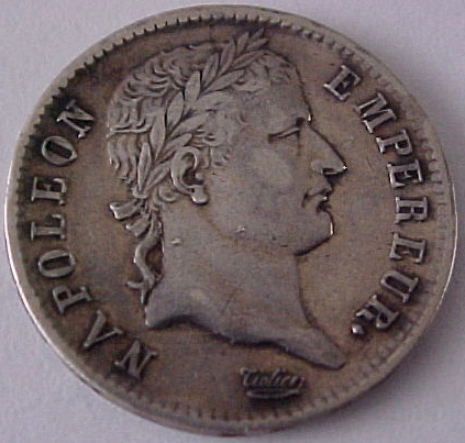 Napoleon-One-Franc-1808-D