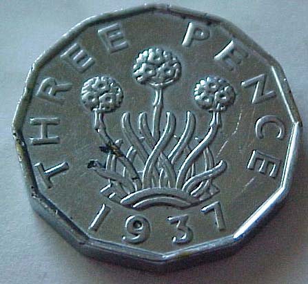 1937-Three-Pence----Nickel-Or-Chrome-Plated-?