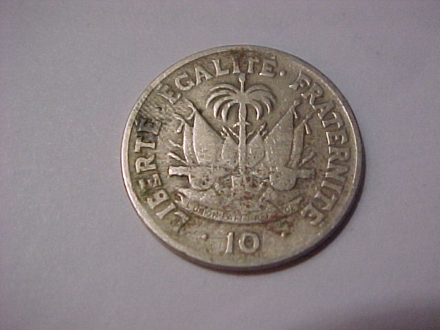 1953-Haiti-Ten-Centimes...
