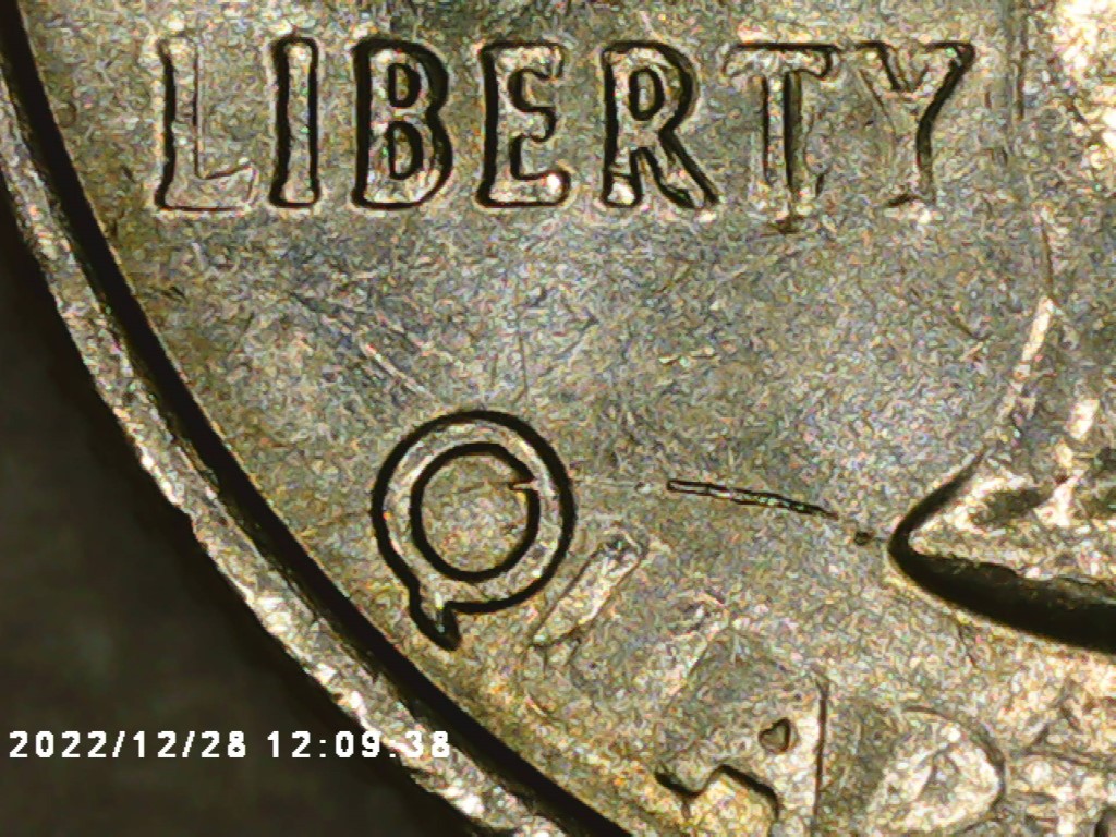 2007-D-Wyoming-Quarter-W/-Multiple-Errors.-Struck-Through-Grease?-DD-Also?