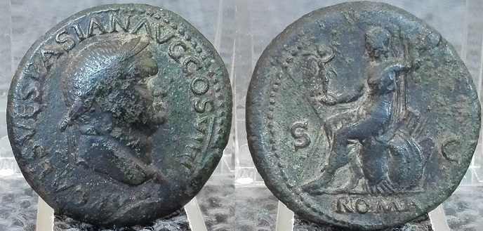 In-Mine-Collection-Vespasian-Roma-Dupondius