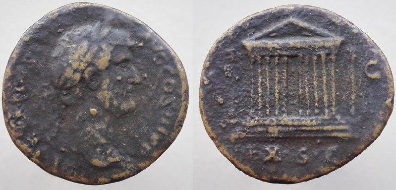 Hadrian-Sestertius-Temple