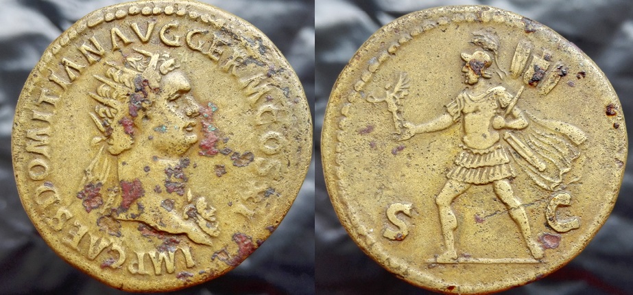 'domitian-Dupondius-Mars