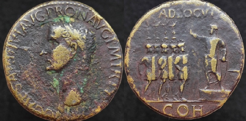Caligula-Adlocvt-Coh-Sestertius