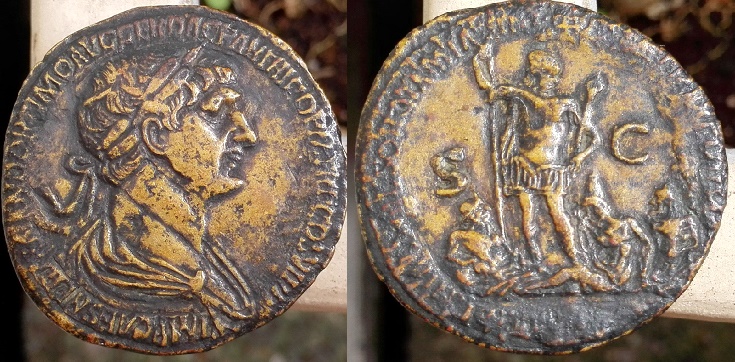 Trajan-Tooling--Armenia-Et-Mesopotamia-Sestertius