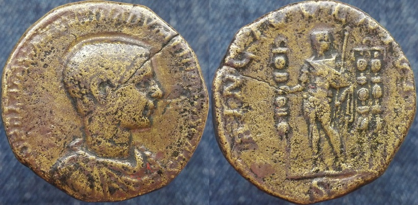 New--Diadumenian-Sestertius