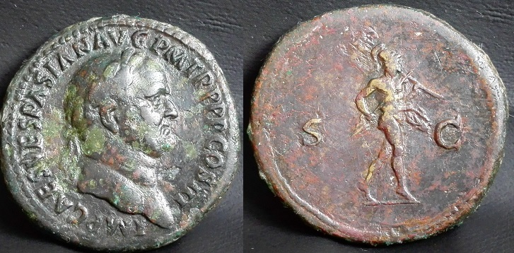 Vespasian-Mars-Sestertius