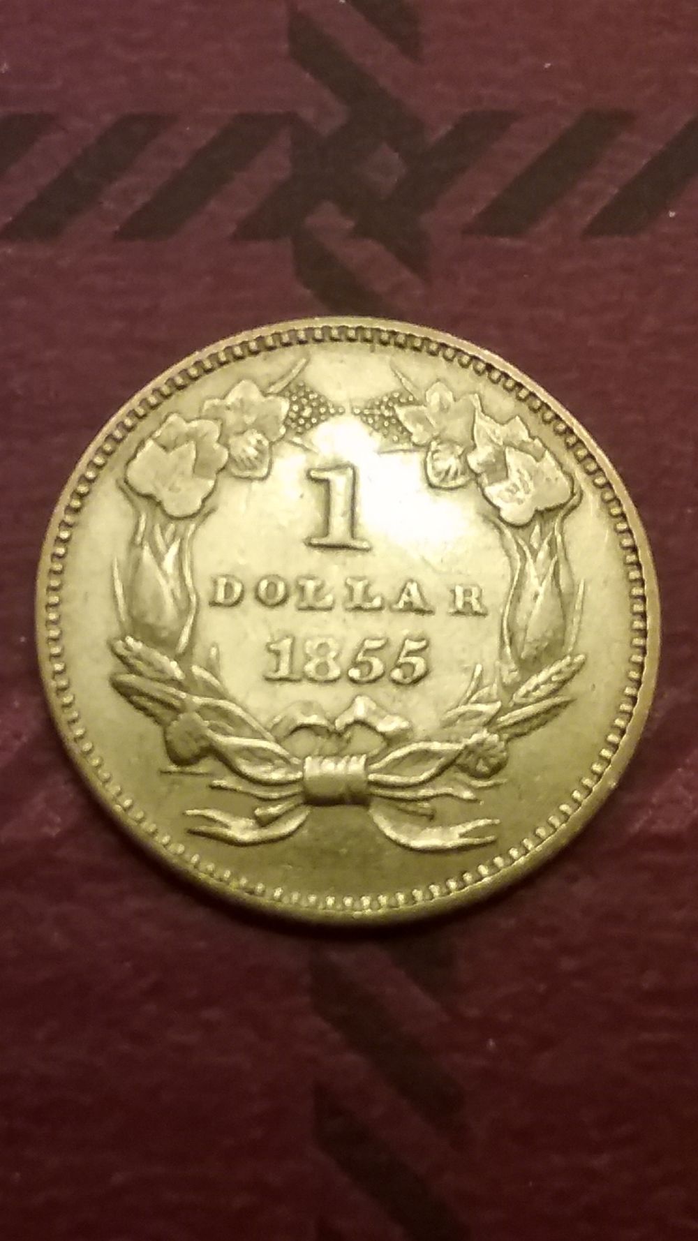 1873-Open-3-$1-Gold-And-1855-$1-Gold-Type-2-For-Grading