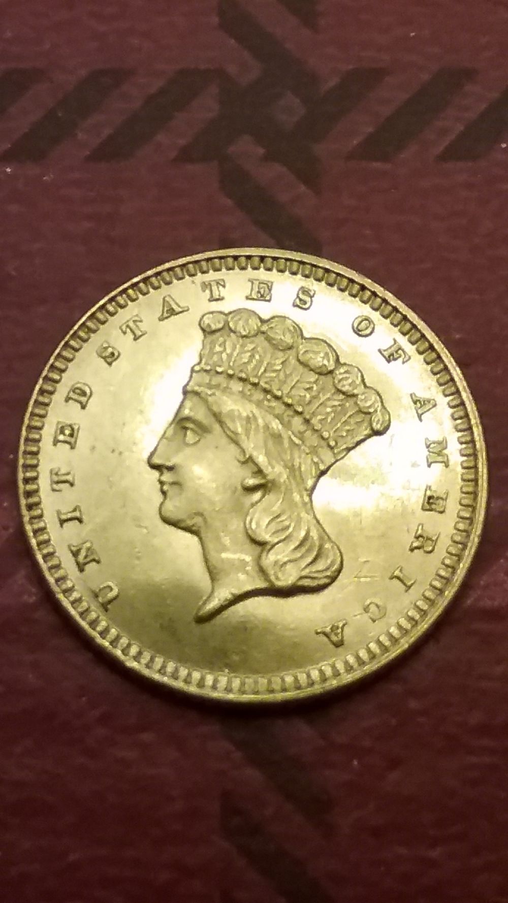 1873-Open-3-$1-Gold-And-1855-$1-Gold-Type-2-For-Grading