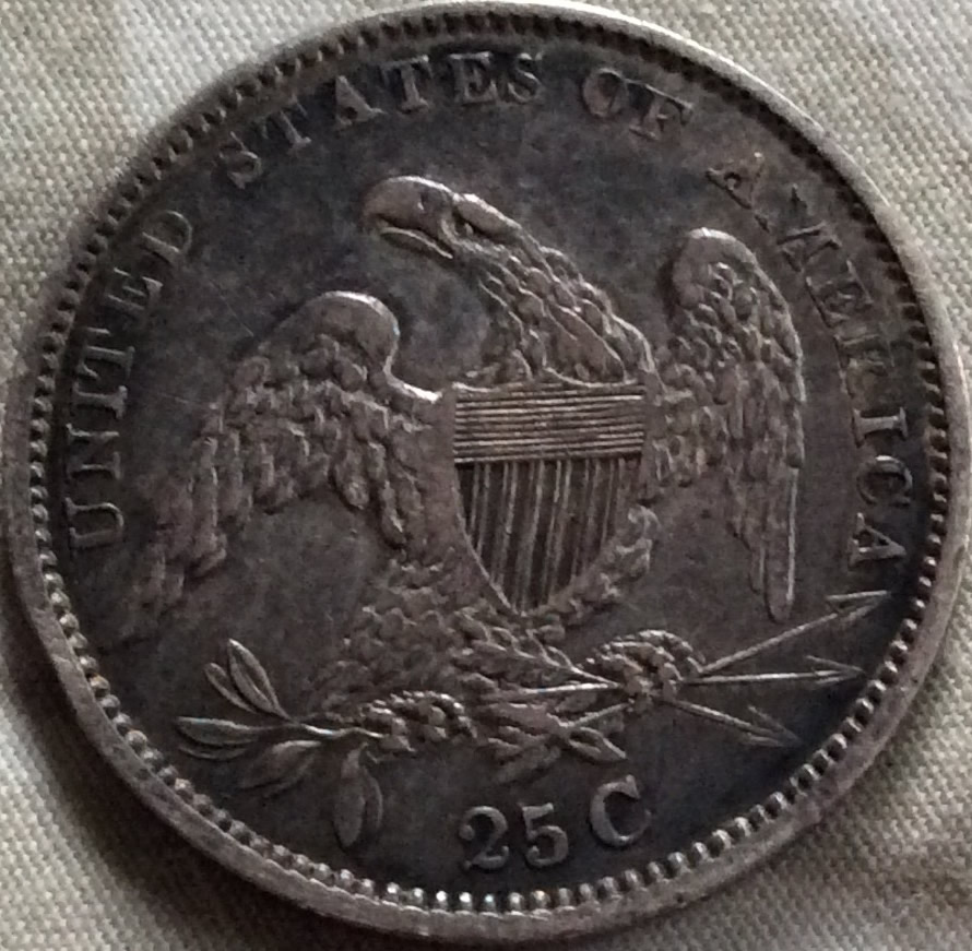 1834-Bust-Quarter-For-Grading-And-Attribution