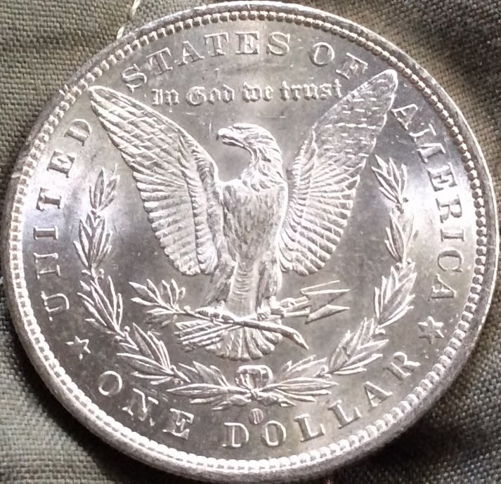 1879-O-Morgan-For-Grading-In-Hand-And-1912-S-$5-Indian