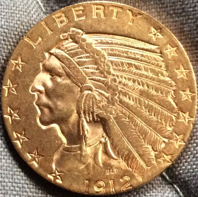 1879-O-Morgan-For-Grading-In-Hand-And-1912-S-$5-Indian