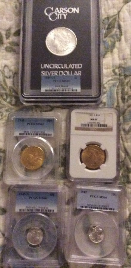 Coin-Grading-Contest.--20-Coins-To-Grade.--Winner-Gets-A-Peace/Morgan-$