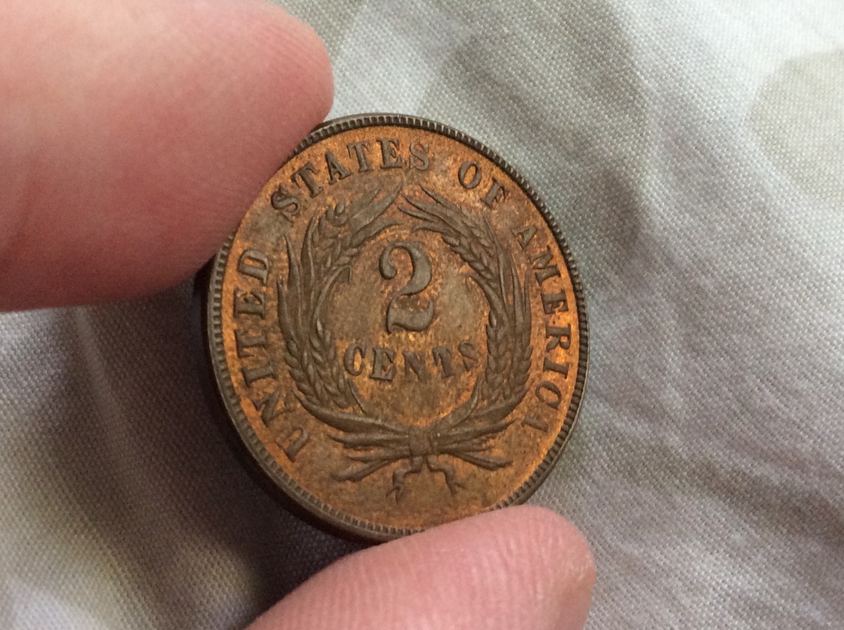 1870/1871-2-Cent,-1831-Large-Cent,-1867,-1873-1876-Indian-Cents