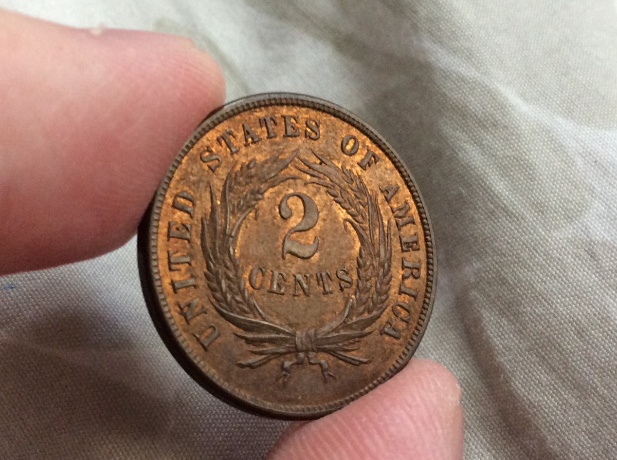 1870/1871-2-Cent,-1831-Large-Cent,-1867,-1873-1876-Indian-Cents