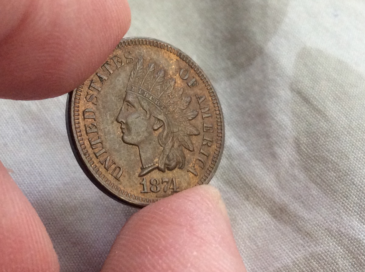 1870/1871-2-Cent,-1831-Large-Cent,-1867,-1873-1876-Indian-Cents
