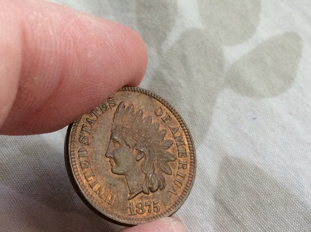 1870/1871-2-Cent,-1831-Large-Cent,-1867,-1873-1876-Indian-Cents