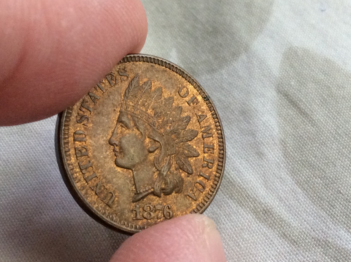 1870/1871-2-Cent,-1831-Large-Cent,-1867,-1873-1876-Indian-Cents