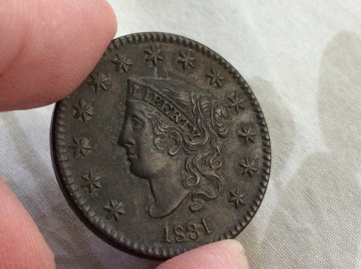 1870/1871-2-Cent,-1831-Large-Cent,-1867,-1873-1876-Indian-Cents