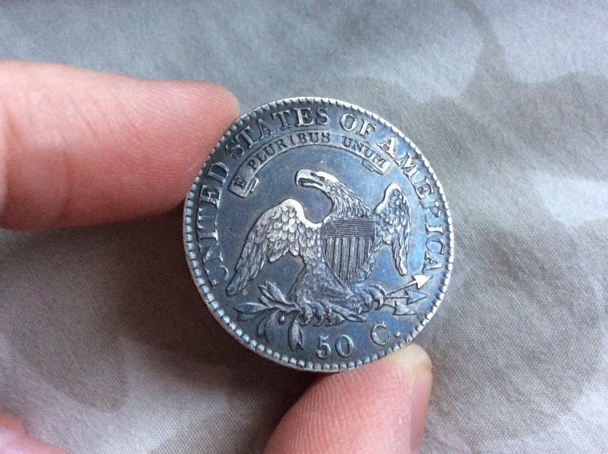 1823-Capped-Bust-Half-For-Grading