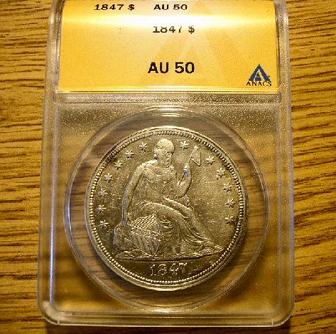 1847-Seated-Dollar