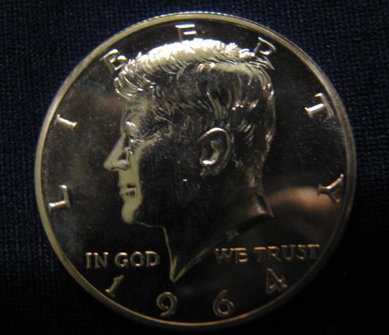 1964-Kennedy-Half-Proof---Accented-Hair