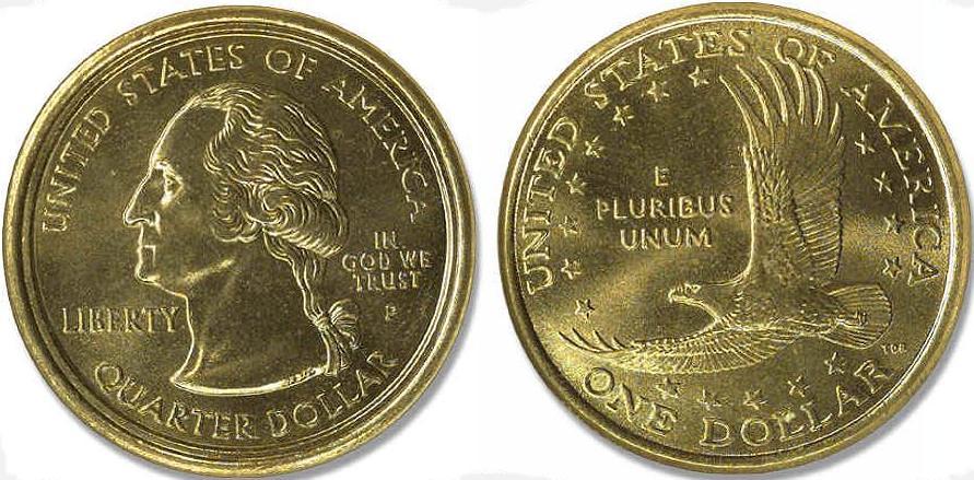 Wow-Sacagawea-Dollar/Washington-Quarter-Dollar-Error
