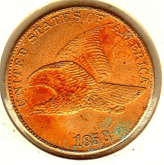 Counterfeit-1858-Flying-Eagle-Cent
