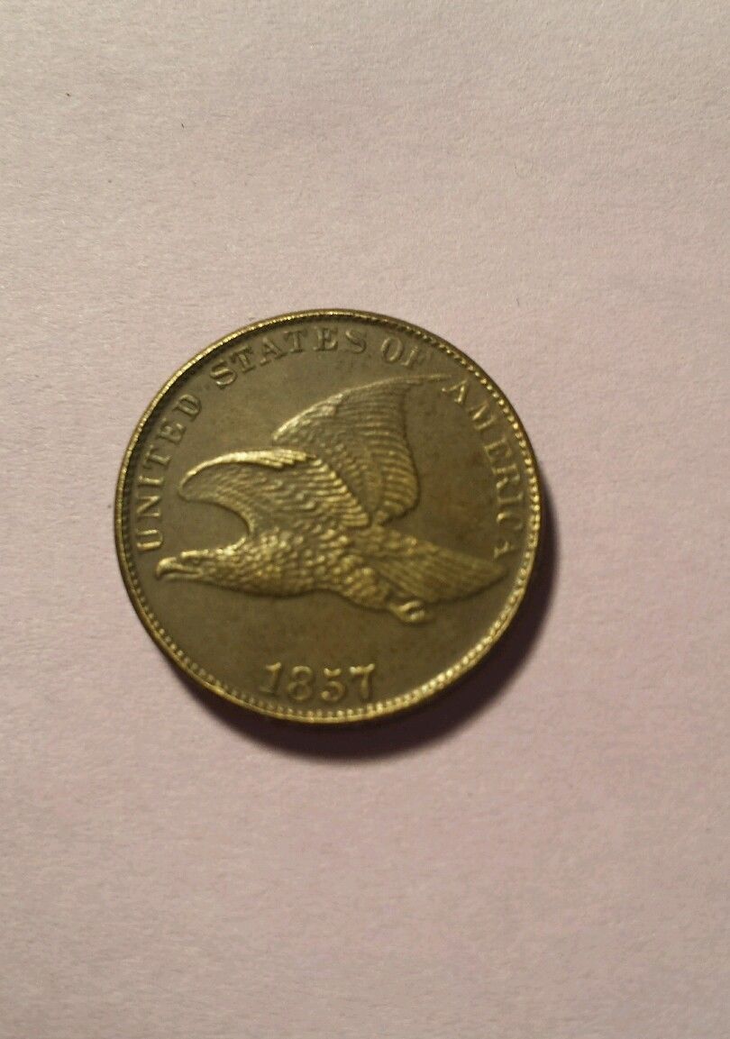 Counterfeit-1857-Flying-Eagle