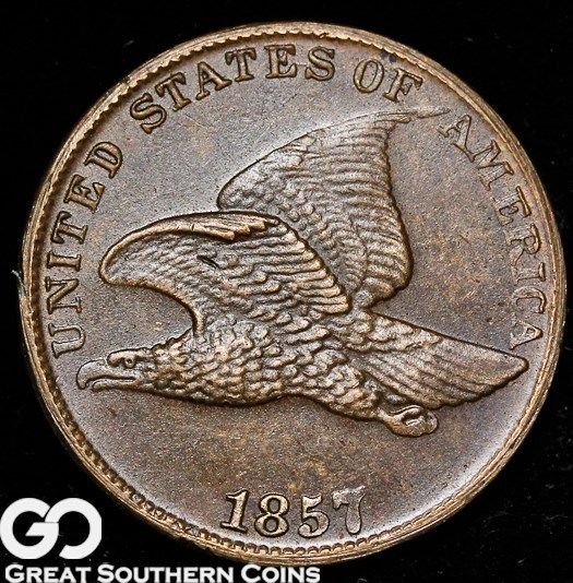 Counterfeit-1857-Flying-Eagle-Cent