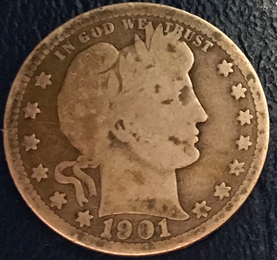 1901-S-Barber-Quarter-For-Grading